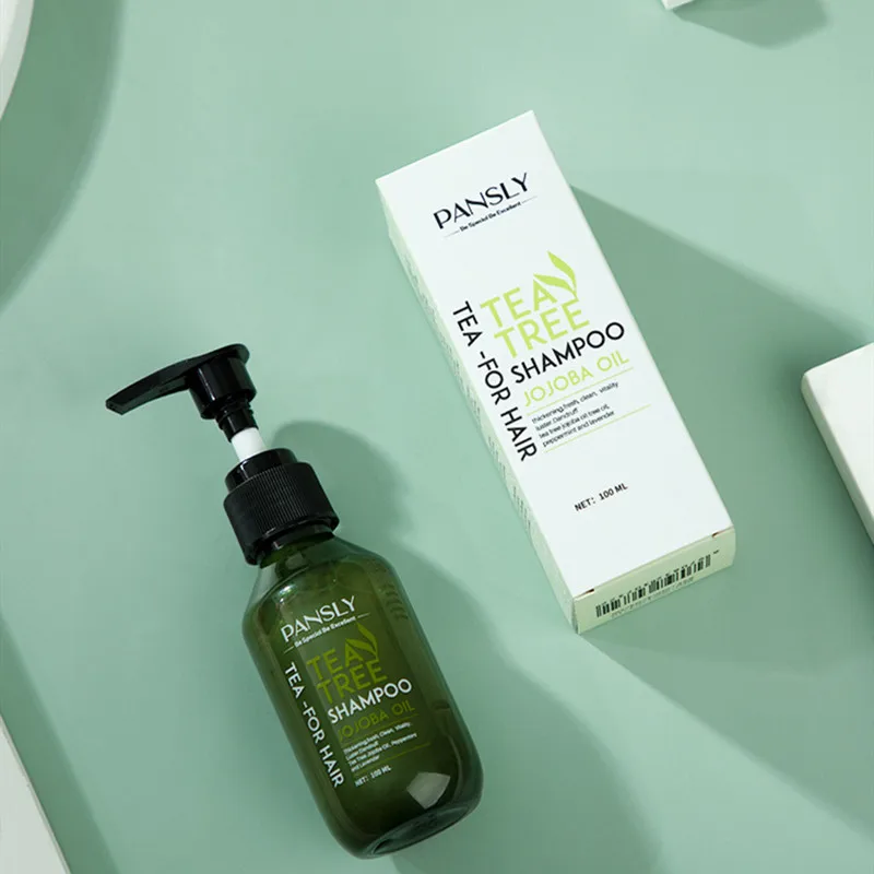 Освежающие шампуни для кожи головы Tea Tree контроль жирности против перхоти