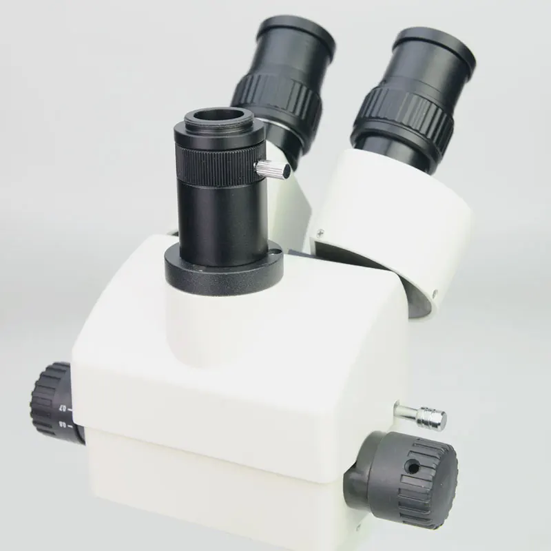 7X-45X серия SZM Профессиональный Тринокулярный зум стерео микроскоп головка |