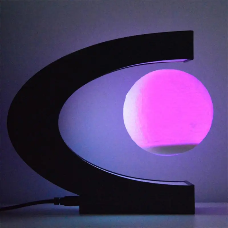 

Floating Magnetic Levitation Moon Light Colorful Moon Lamp Lighting Office Home Decoration Terrestrial Moon Novelty Lamp