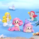 ZOCDOU цельнокроеное платье Русалка Очаровательная с изображением морских рыб и Красота Фея маленькая модель Статуэтка женщины в Художественный орнамент миниатюры Декор для дома и сада