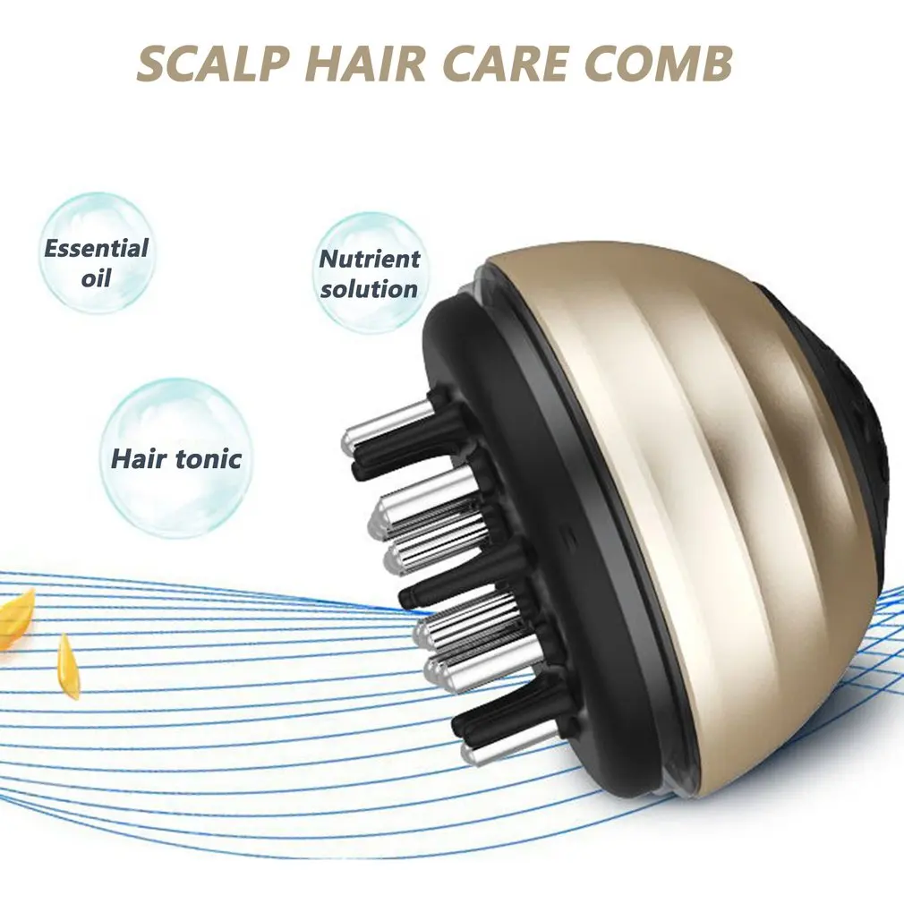 

Electric Massage Comb Vibration Massager Cold Red Light Technology Simulate Hair Regrowth Deeply Nourish Scalp Hair Care