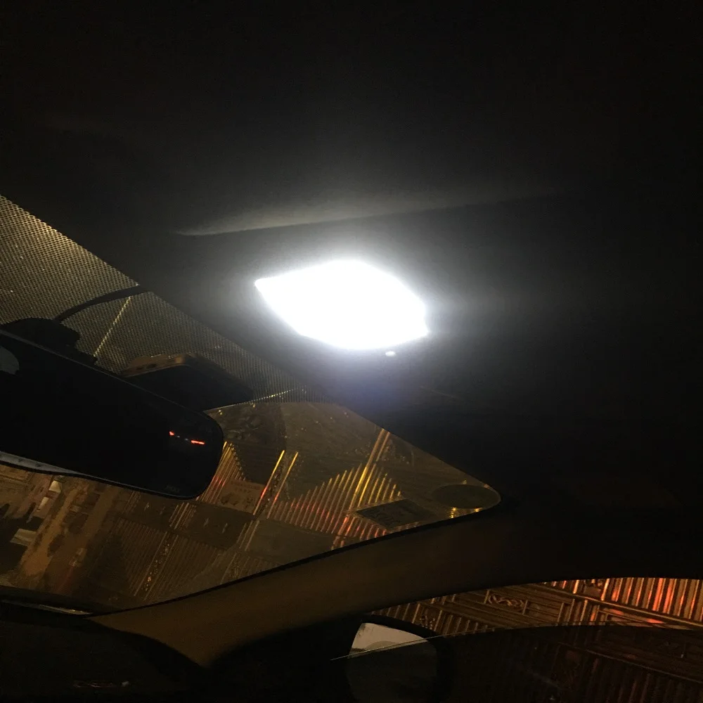 11 комплектов белых светодиодных ламп внутренняя упаковка купол карты для Nissan Titan