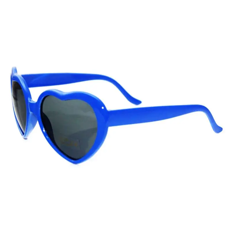 

1x Heart Shaped Love Effects Sun Glasses Goggles MTB Bike Cycling Sport Eyewear Running Driving Fishing Camping Sunglasses women