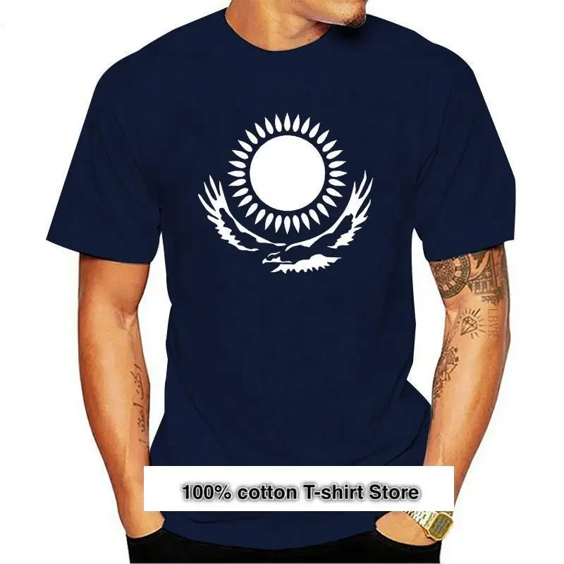 

New Cool Kazakhstan Flag T-Shirt Kazakhstan Men Women Summer Short Sleeve O Neck Cotton Novelty Funny Casual T Shirt Tshirt Drop