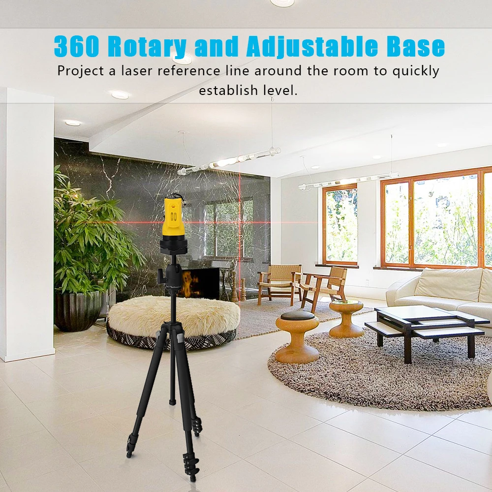 Нивелир лазерный с 2 линиями поворот на 360 градусов|Лазерные уровни| |
