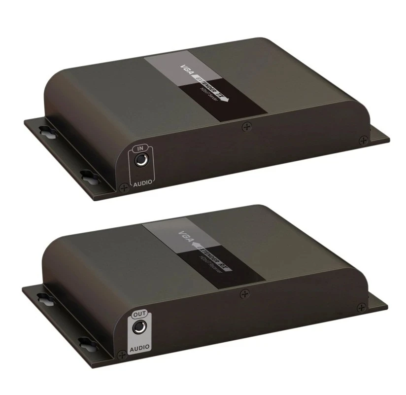 lkv383vga video extender vga network cable computer display transmitter hdbitt transmission free global shipping