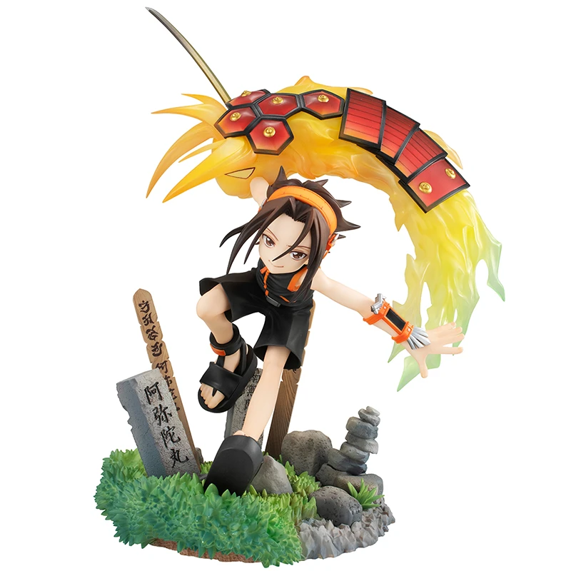 

Предварительная продажа, фигурка шамана короля Yoh Asakura из японского аниме, модель из ПВХ, игрушки, Аниме подарок, коллекционные модели, игруш...