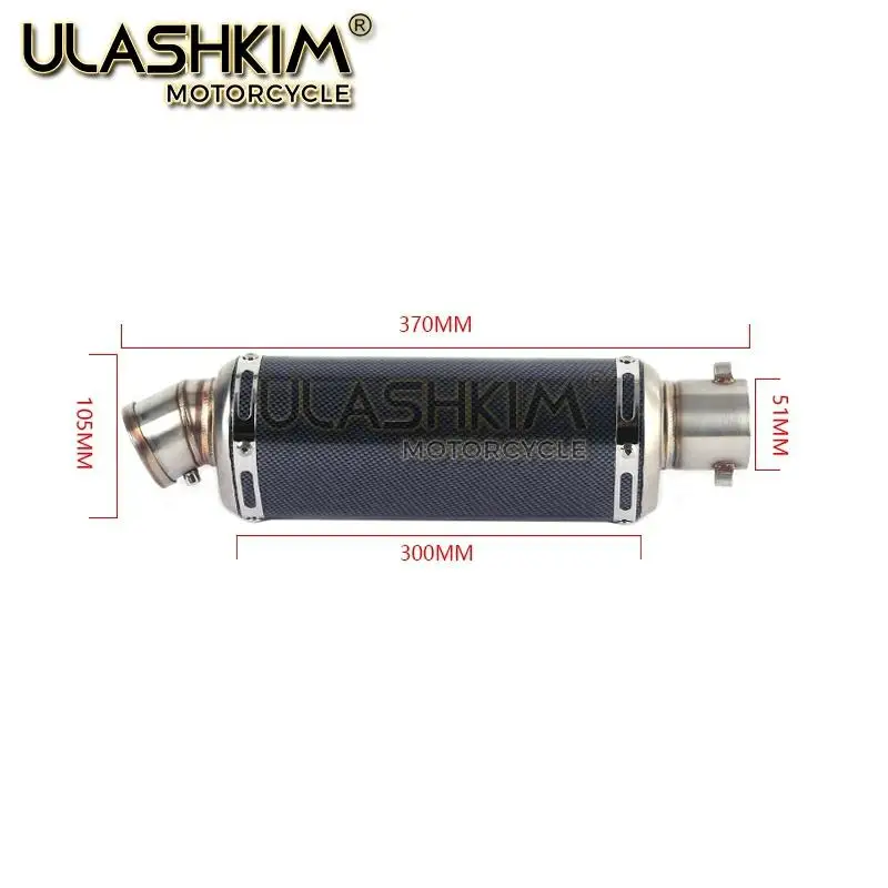 Полный глушитель выхлопной трубы мотоцикла Escape System Slip On для suzuki GSR400 GSR600 BK400 BK600 GSR BK