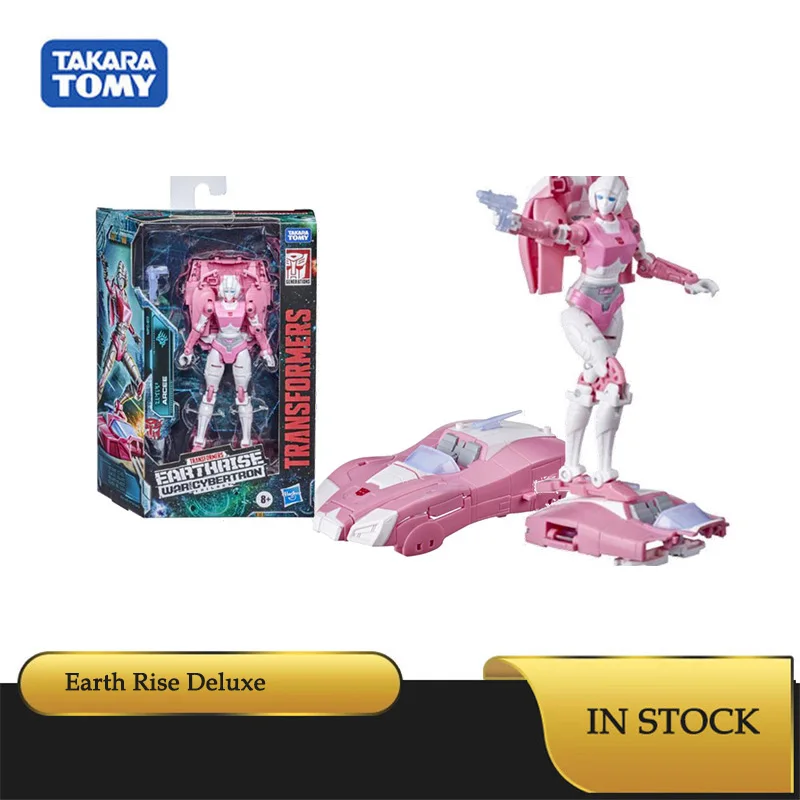 

12Cm Transformers Toys War for Cybertron Earthrise Deluxe Arcee Airwave Class Movie Autobot Collection Action FigureModel