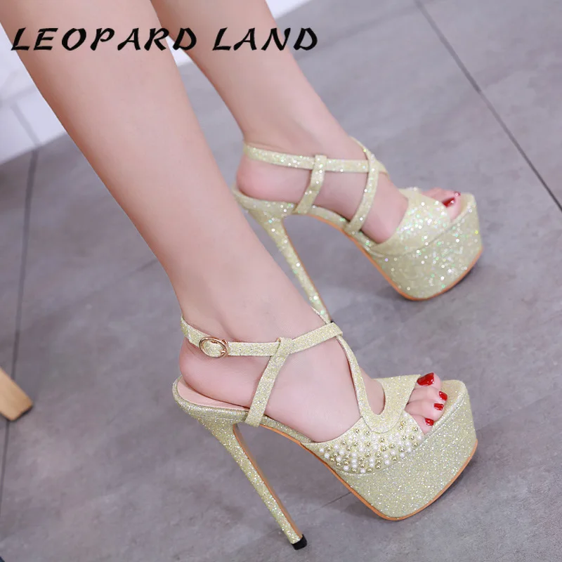 Женские леопардовые туфли лодочки на высоком каблуке 17 5 см с заклепками и