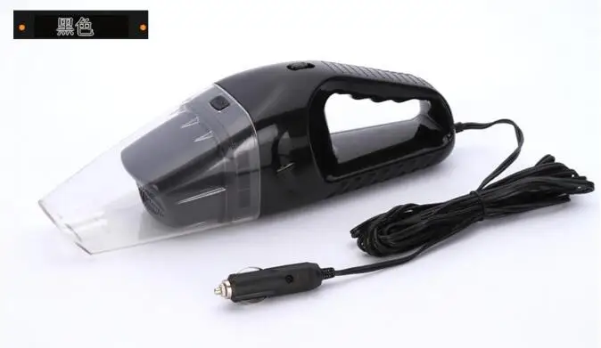 Автомобильный пылесос 120 Вт портативный для mazda CX-5 audi a6 seat leon dacia subaru impreza Kia Peugeot 106 для fiat ducato audi a7 - Цвет: Черный