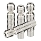 TC4 E3D горловина из титанового сплава, M6 M6 Hotend Горловина для 1,75 мм цельнометаллического дистанционного кормления