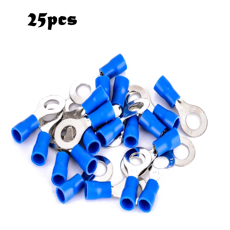 Изолированный обжимной соединитель 14-16 AWG RV 2-6 кольцевой для проводов самых