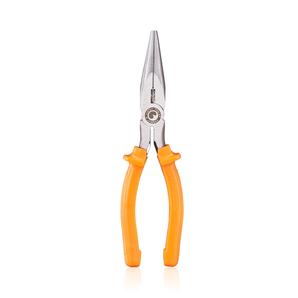 

QHTITEC Multifunctional Long Nose Nippers HSC Cutters Crimping Pliers Crimp Terminals Multitool Electrician Tool for Home Repair