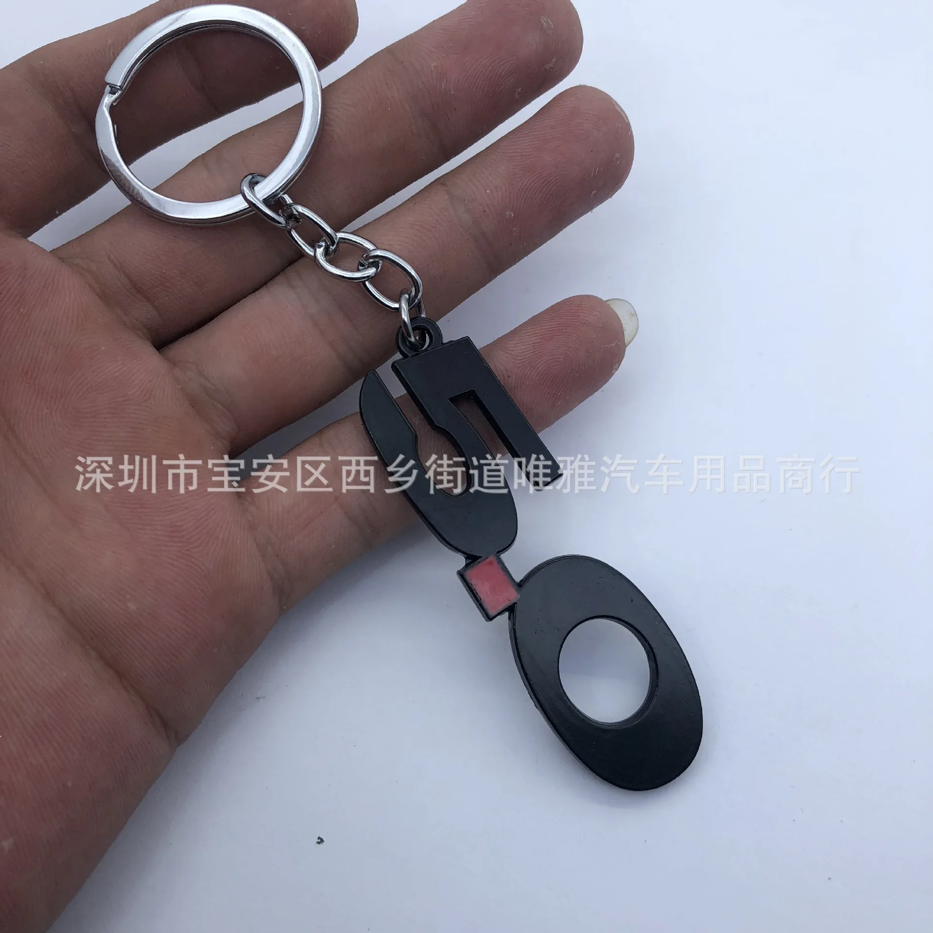 Металлический 3d-брелок для автомобиля брелок с эмблемой бегущей лошади ключей Ford