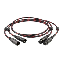 canare l 4e6s hi end copper xlr balanced audio cable 4n occ 3 pin 2 xlr male to female audio cable