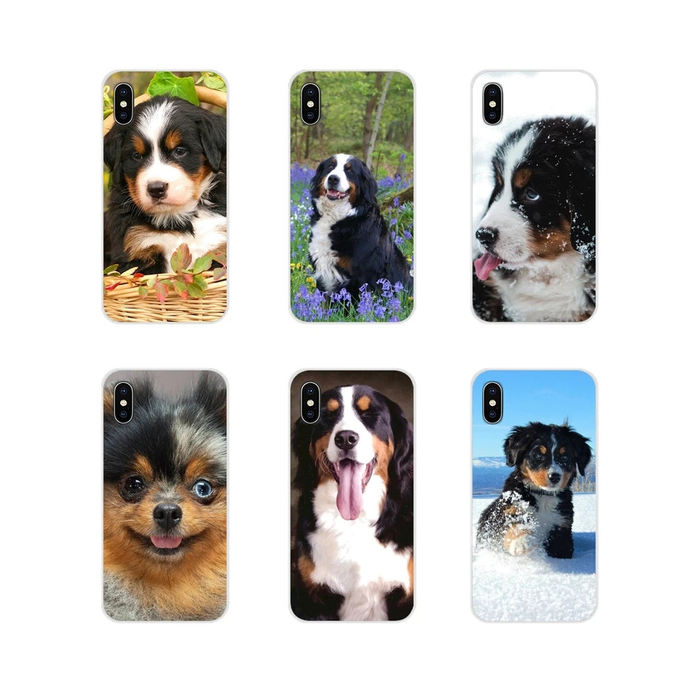 Чехол для телефона Samsung A10 A30 A40 A50 A60 A70 Galaxy S2 Note 2 3 Grand Core Prime Bernese Mountain Dog щенок |