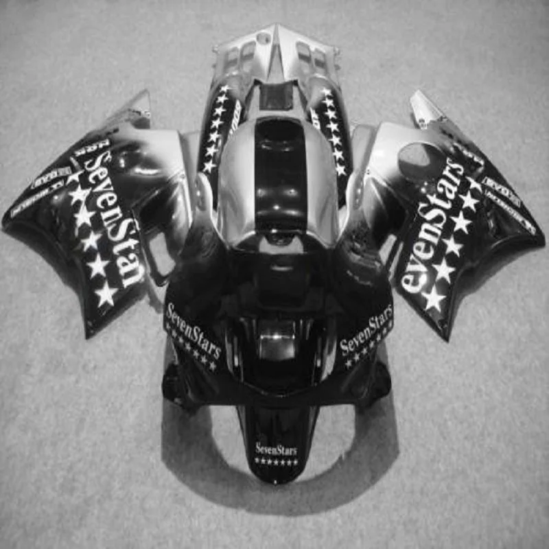 

For Honda CBR600F2 1991-1994 ABS Motorcycle Parts CBR 600 F2 91-94 CBR600 F2 Motorbike Fairing Body Kit black silver