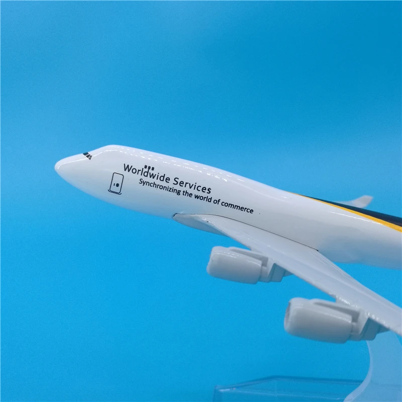 16 см Соединенные Штаты UPS United Parcel Услуги Boeing 747 модель самолета украшения