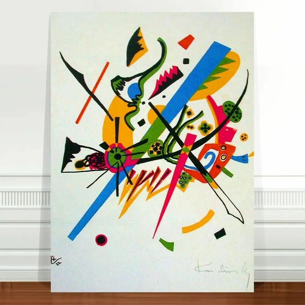 

Wassily Kandinsky маленькие миры ~ Художественная печать на холсте; Для офиса, домашний декор, холст, печать на холсте, печать, Настенная картина