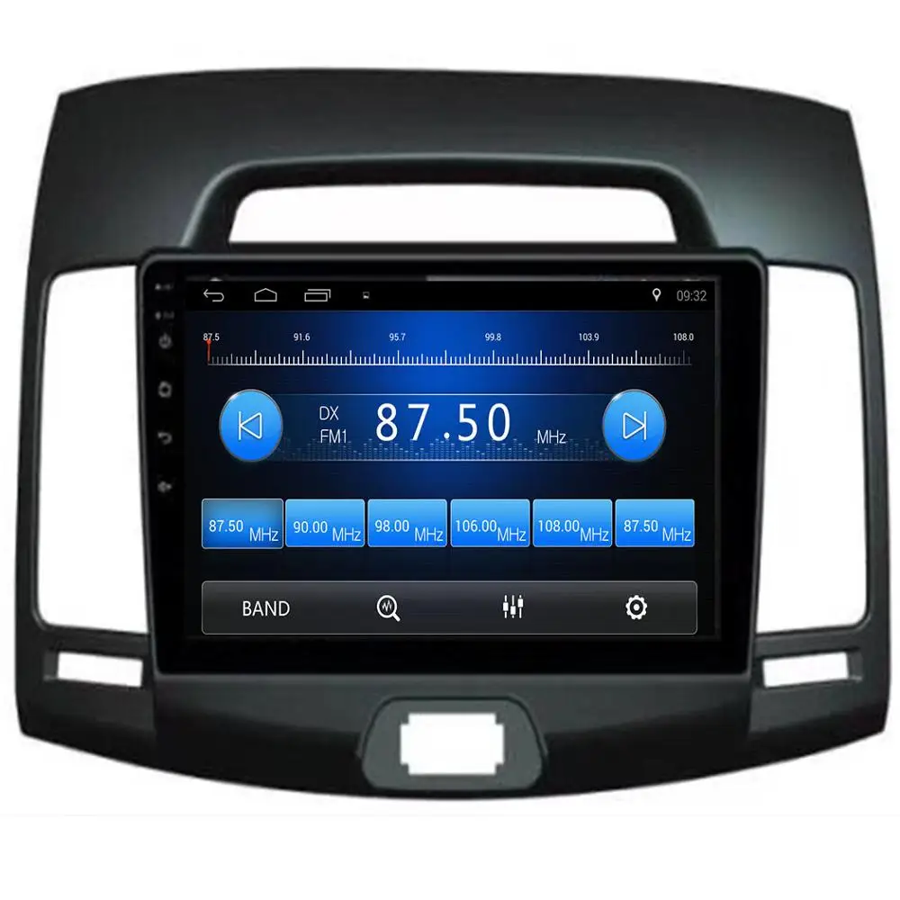 Автомобильный dvd-плеер Android10.0 для HYUNDAI ELANTRA 2007-2011 автомобильное радио