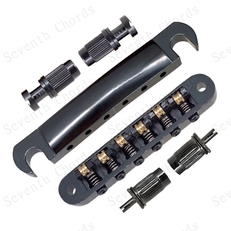 Набор для электрогитары Настройка о Matic роликовый седельный мост и заглушка (с 4