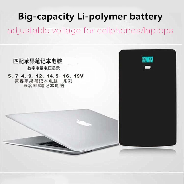 5v7 4v9v12v16v19v qc 3 0 lithium polymer 90000mah usb battery notebook mobile phone emergency power supply free global shipping