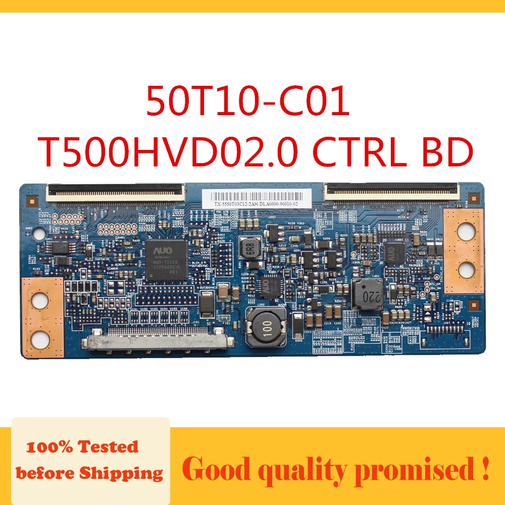 Плата T500HVD02.0 CTRL BD 50T10 C01 для ТВ профессиональная тестовая плата T con C01|Печатные