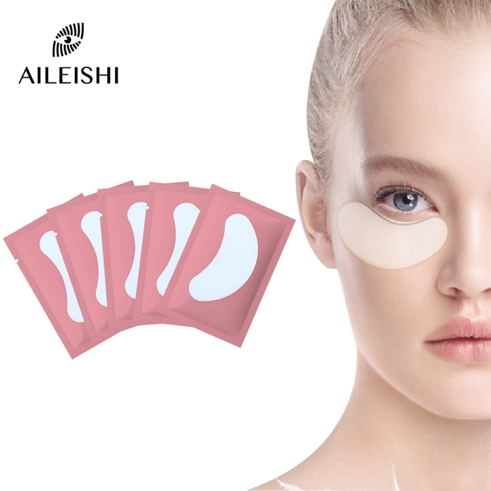 10/50/100 накладки под глаза для наращивания ресниц глазами бумажные прививки глаз