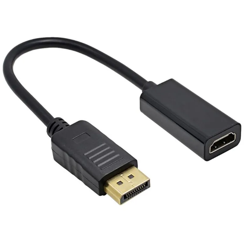 Переходник DP в HDMI-совместимый с HP/DELL ноутбук ПК штекер-гнездо HD кабель