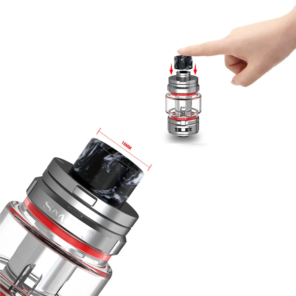 Аутентичный SMOK TFV16 бак 9 мл электронная сигарета распылитель 510 нить TFV 16 сетка