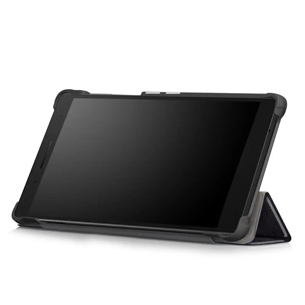 Чехол gligle для Lenovo Tab 7 4 &quot(TB 7504F) Магнитный кожаный чехол планшета + экранная пленка