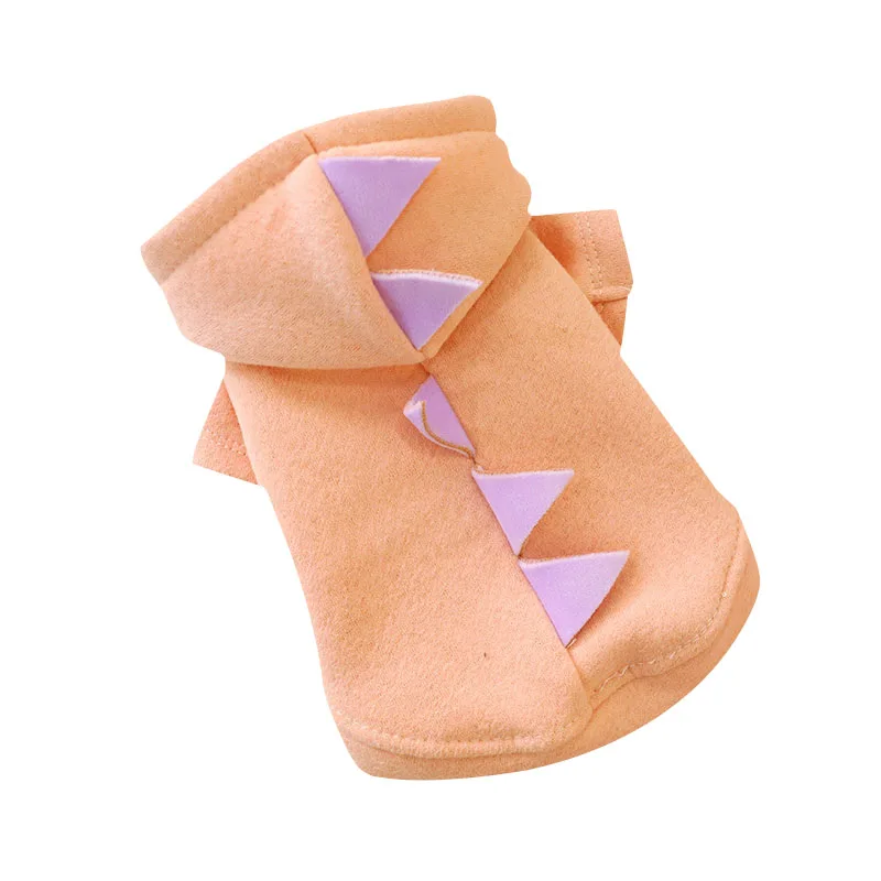 

New Pet Supplies Cute Dog Clothes Dinosaur Hooded Sweater Puppy Vest Four Seasons Breathable Comfortable Cat Skirt Kitty Dress