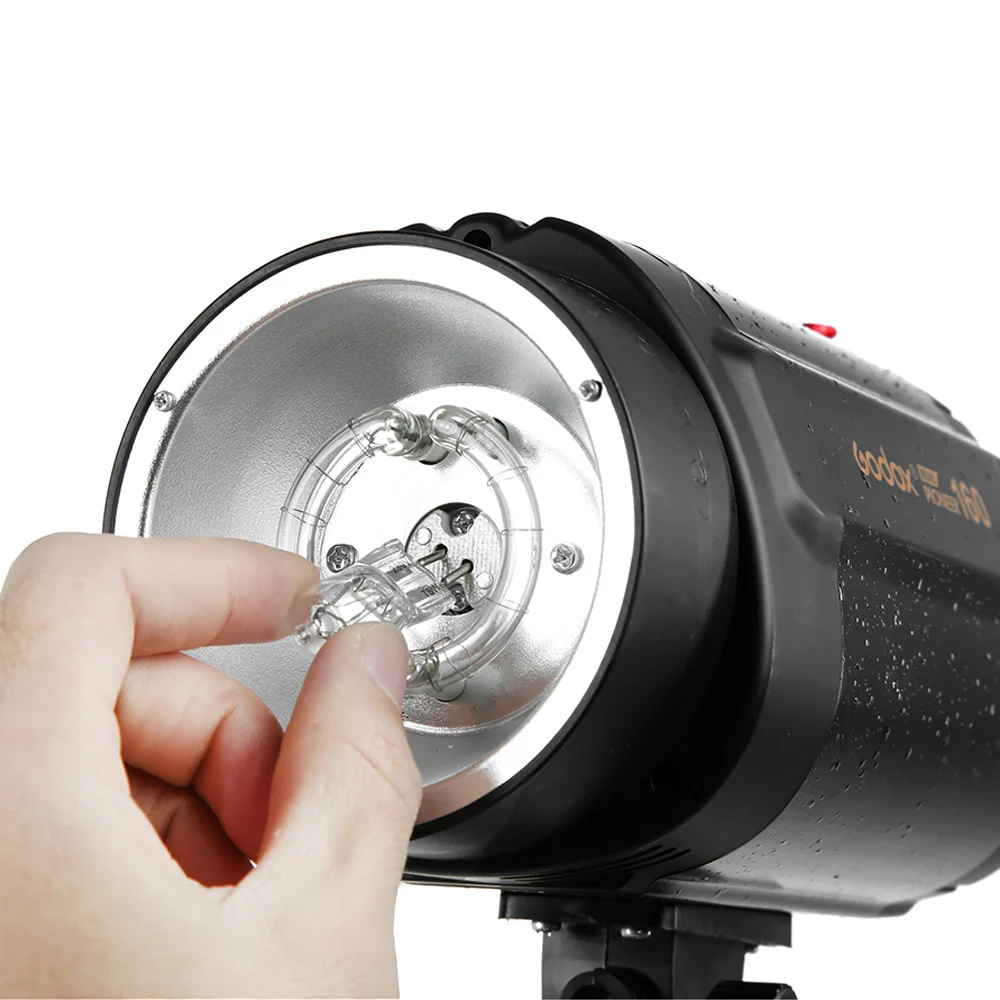 Godox 75 Вт лампочка для фотостудии компактная вспышка стробоскоп K150A K180A 250SDI 300SDI E250