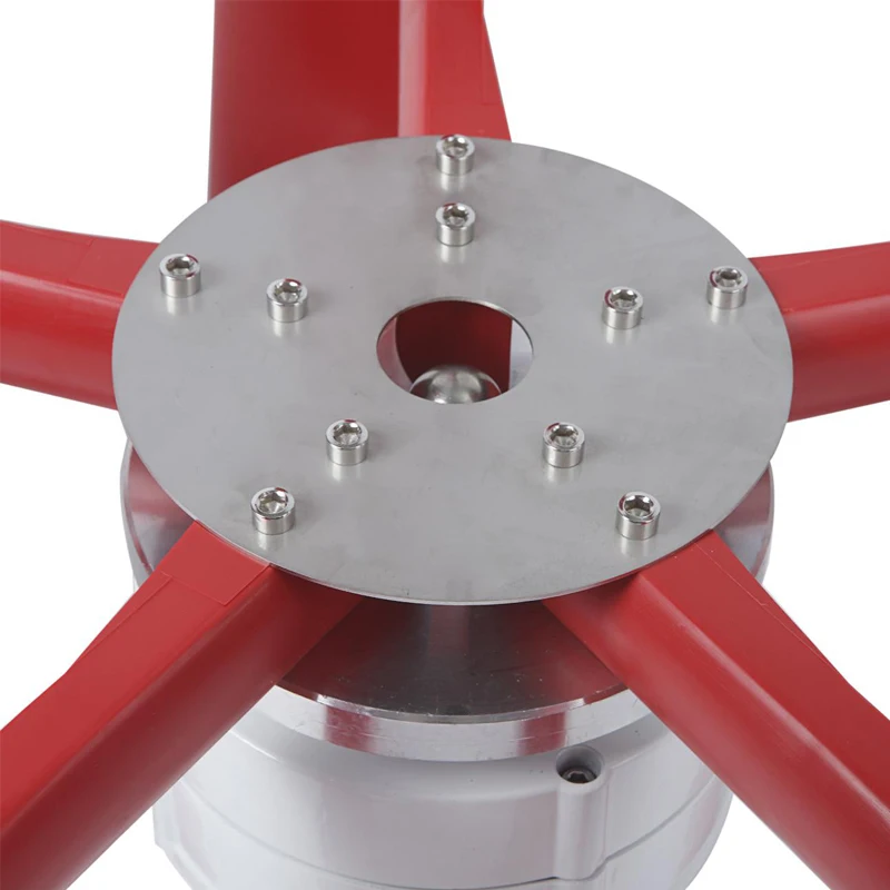 Ветряные турбины 600 Вт 24 В генератор с контроллером фонарь вертикальный 5