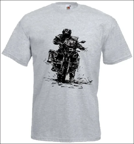 

German Motorcycle 1200 GSA T-SHIRT Motorrad GS Adventure Shirt 2020 New Summer T Shirts Men 100% Cotton Cool Tees