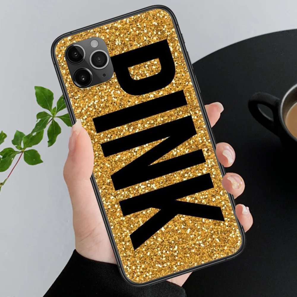 

fashion vs brand victoriaes Phone Case Cover Hull For iphone 5 5s se 2 6 6s 7 8 12 mini plus X XS XR 11 PRO MAX black luxury