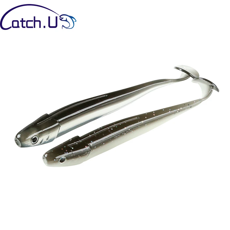 

Catch.U Soft Lures 8pcs/Lot Silicone Bait Fishing Pva Swimbait Wobblers Artificial Tackle Приманки рыболовные