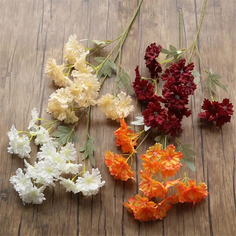 10 шт. шелковые розы искусственные маленькие дикие пионы