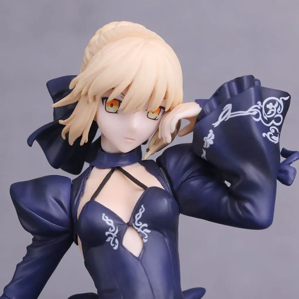 

24cm Fate/Grand Order Anime Figure Alter Saber Sexy Girl PVC Action Figure Toys Saber Alter Collection Model Doll Gift