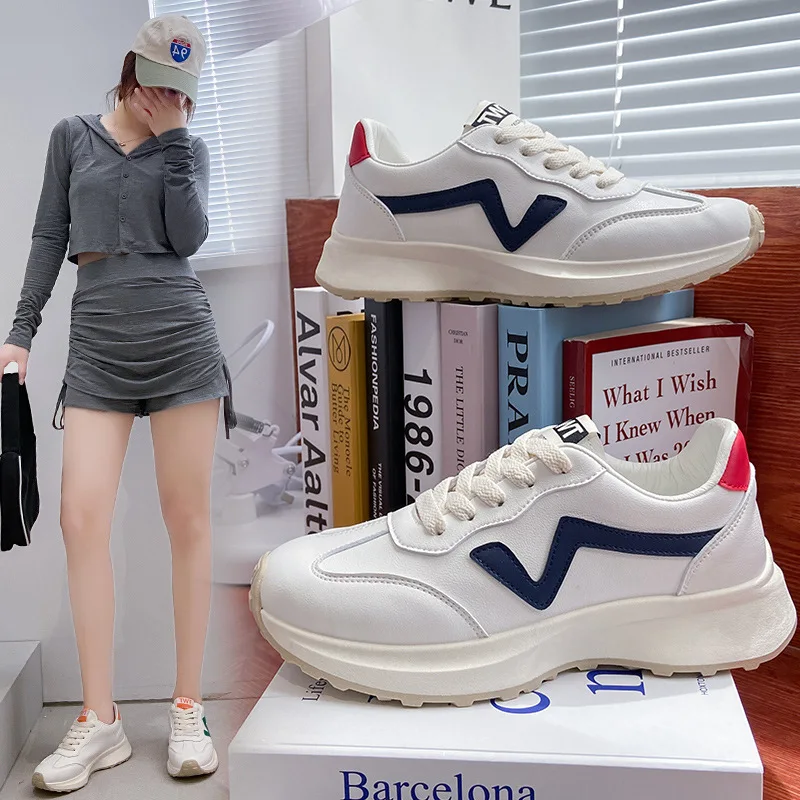 

Fall 2021 new small pretty waist sneakers ins tide torre han edition gump LDC05 shoes casual shoes female students