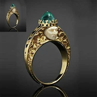 size6 10 ring vintage women face wedding ring jewelry gifts party giftwedding band ring jewelry