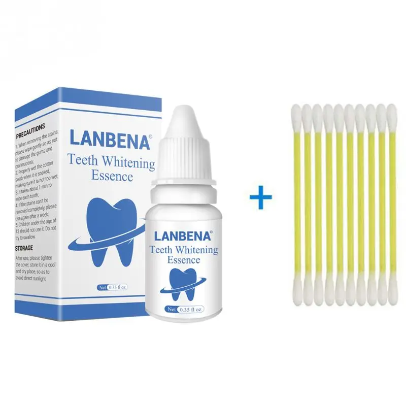 Отбеливание гигиены полости рта Очищающая Сыворотка для зубов удаляет пятна