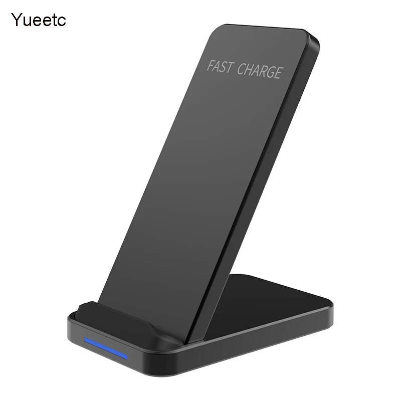 10 Вт Быстрое беспроводное зарядное устройство Индукционная зарядная подставка