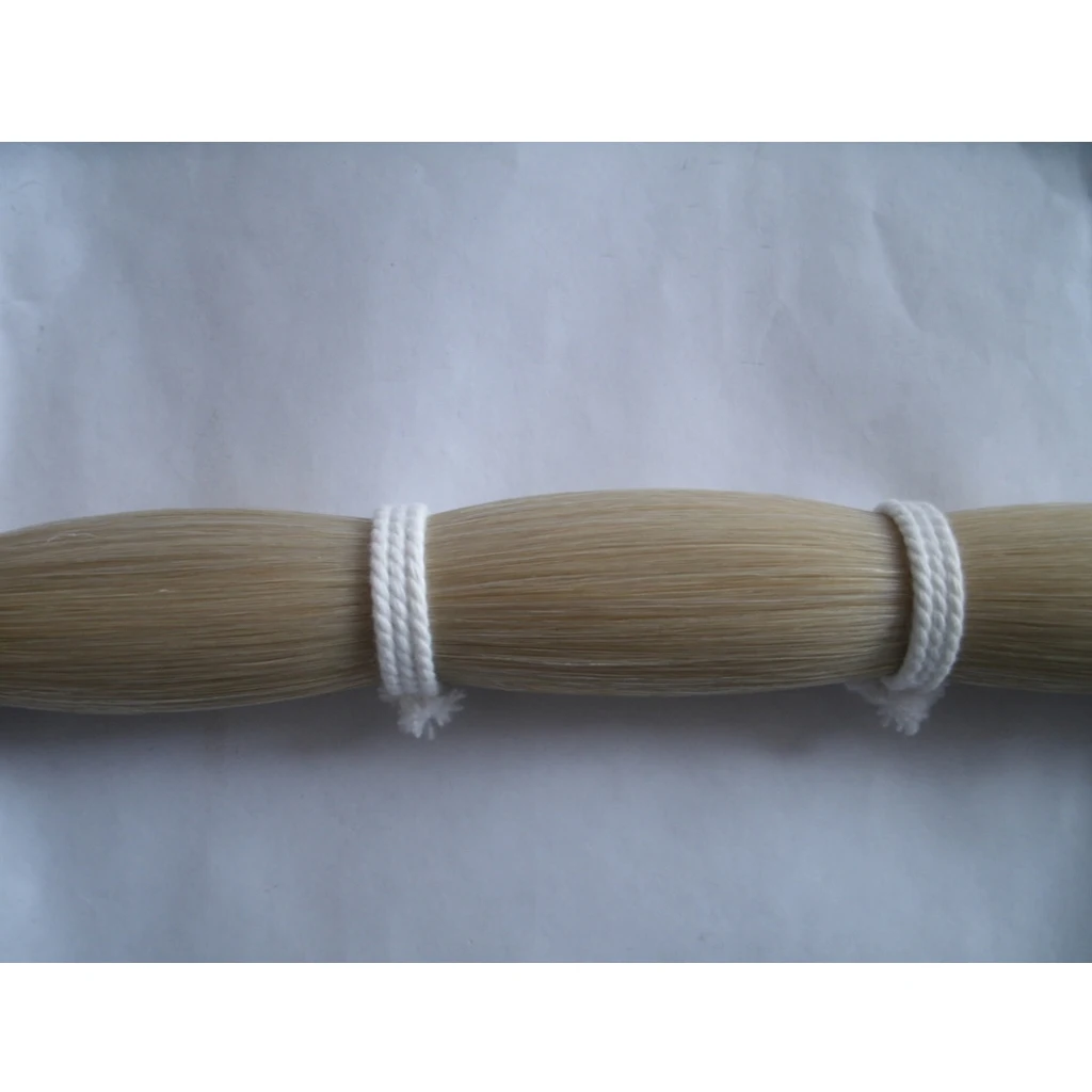Floraparts Лук Волосы 30 '饒 г № A монгольская натуральная скрипка|violin bow hair|hair aviolin |