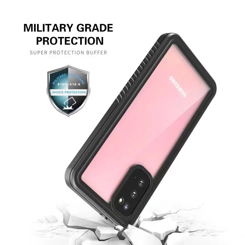 

IP68 Water Proof Phone Case For Samsung Galaxy S21 S20 Ultra S20 FE S10 Plus S10E S9 Note 20 10 Plus 9 8 A51 5G Waterproof Cover