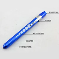 doctor nurse medical flashlight pupil pen portable light oral ear nose and throat led check commonly used white yellow double