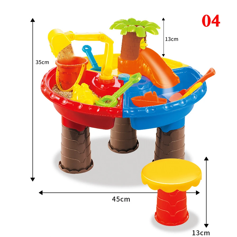 

Beach & Sand Toys Shovel Bucket Toy Beach Toys Sandpit Toys Summer Outdoor Sand Beach Game Toys Kids toys Beach Tools Set
