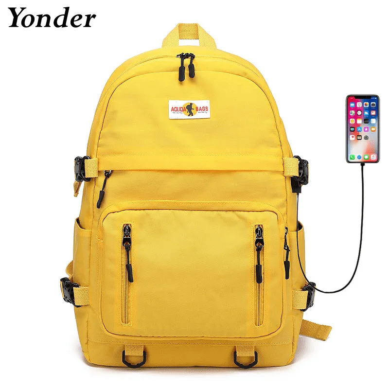 Водонепроницаемый нейлоновый большой рюкзак для студентов школьные ранцы