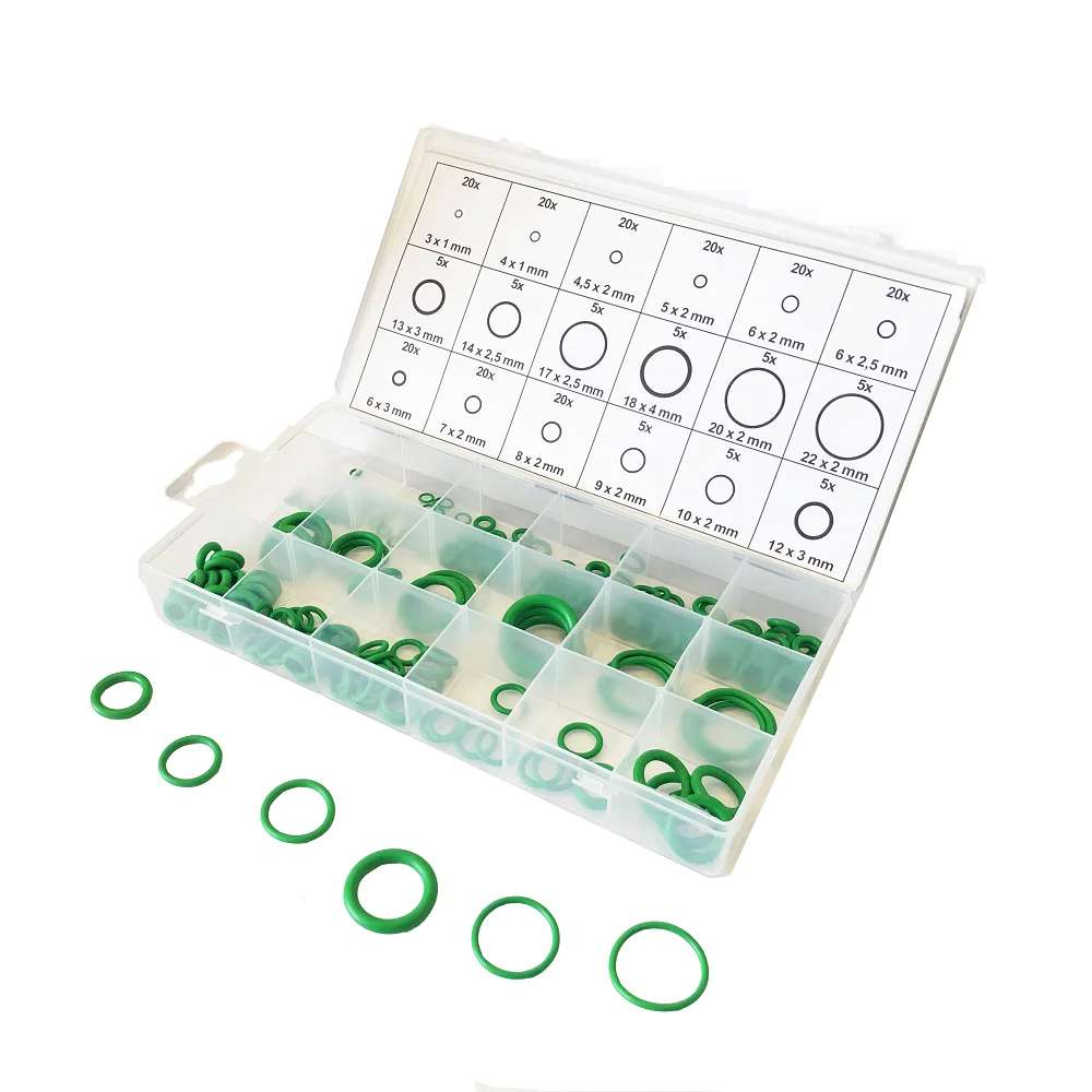 

225pcs Metric standard O Ring Assortment Kit 18size=225pcs